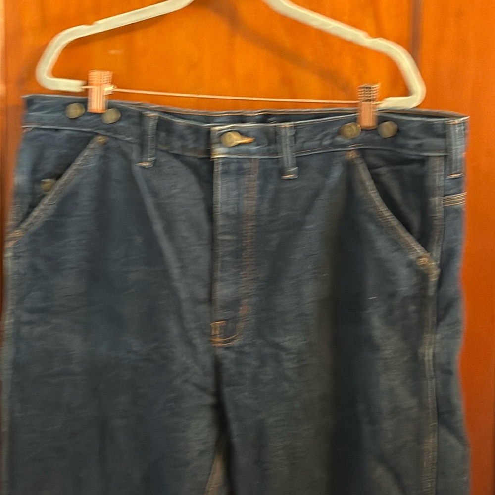💜💜 BIG BILL Heavy Duty Denim Jean’s Men’s Size 40X30 - Picture 10 of 10